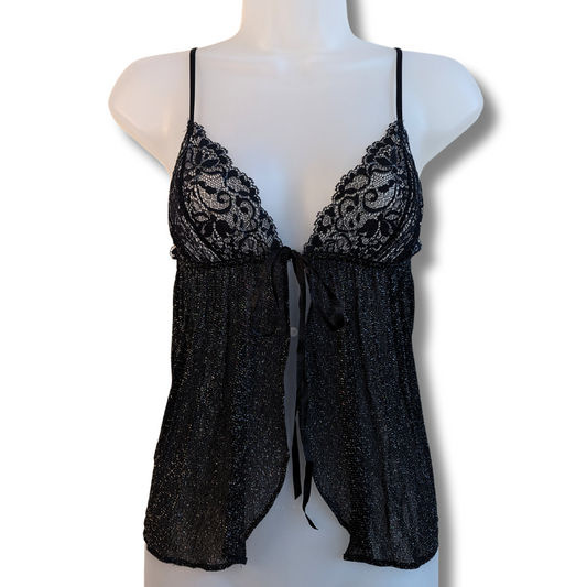 Black Shimmer Cami