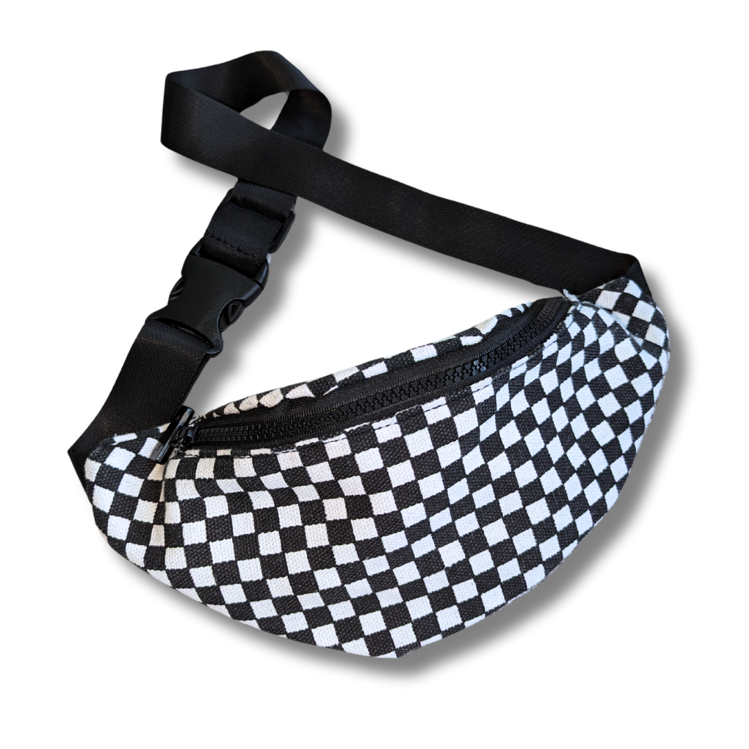 Checkboard Fanny Pack