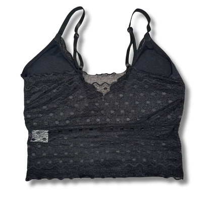 Suzy Shier Black Lace Bralette