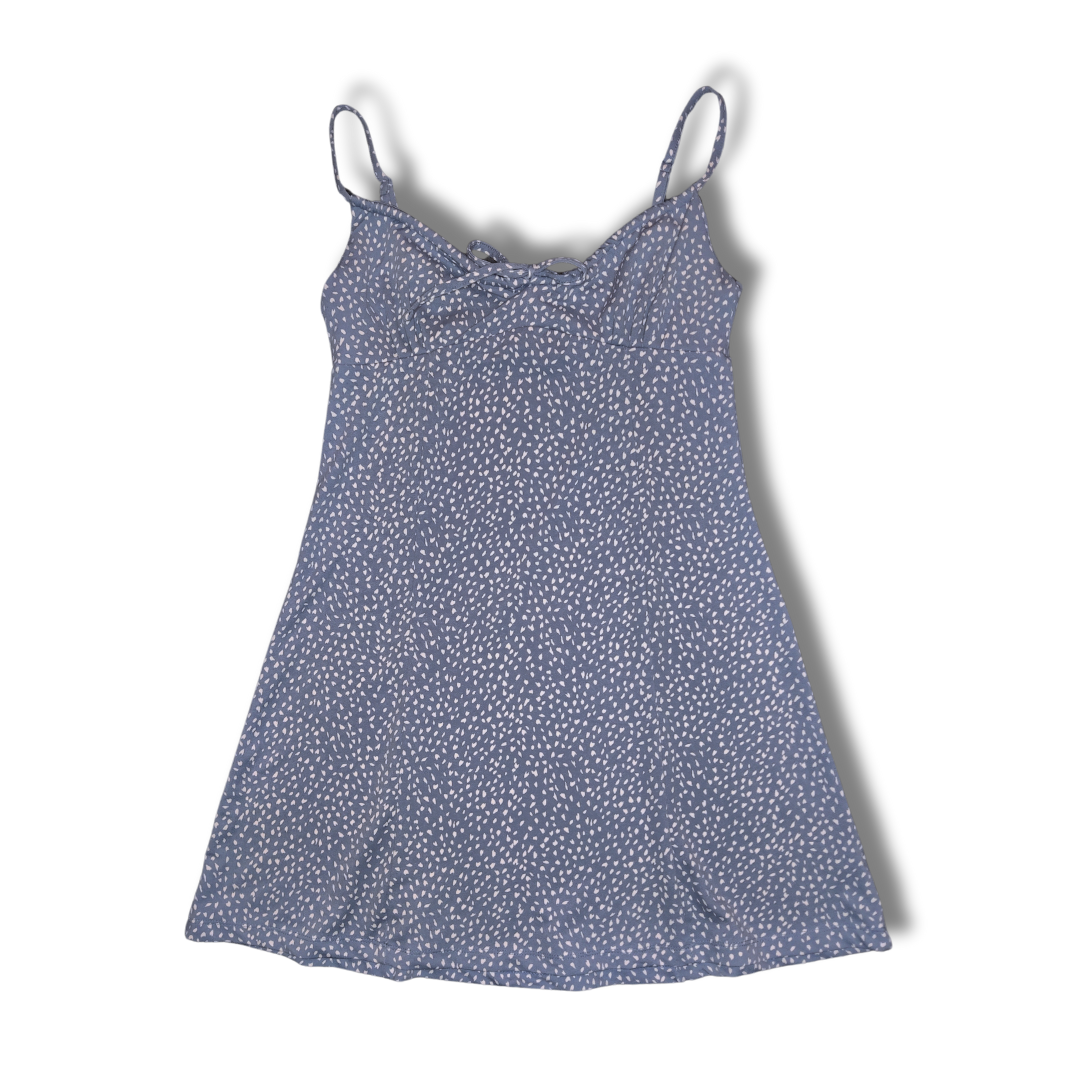 SWS Blue Patterned Summer Dress