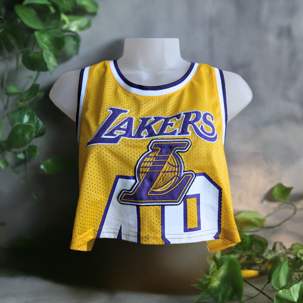 Ultra Game NBA Cropped Lakers Jersey